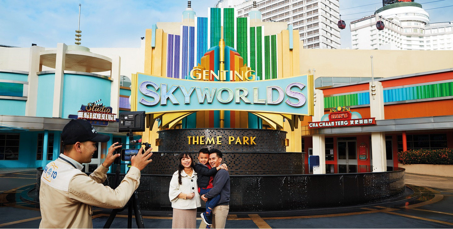 Genting SkyWorlds Malaysia Vé Genting SkyWorlds trong tổng chi phí đi Singapore Malaysia